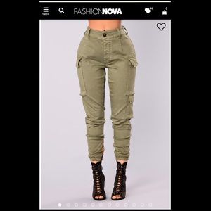 Fashion Nova Kalley Cargo Pants